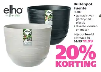 Ranzijn Buitenpot Fuente aanbieding