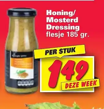 Nettorama Honir Mosterd Dressing aanbieding