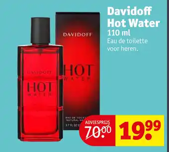 Kruidvat Davidoff hot water 110 ml aanbieding