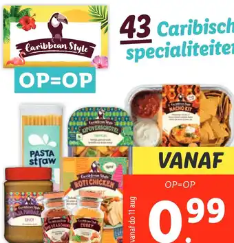 Lidl 43 caribische specialiteiten aanbieding