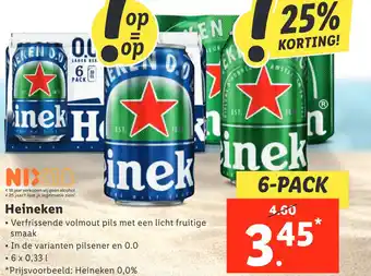 Lidl Heineken aanbieding