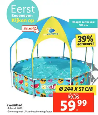 Lidl Zwembad aanbieding