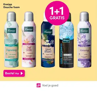 DA Kneipp Douche foam aanbieding