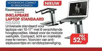 Vobis Inklapbare laptop standaard nslsS200 aanbieding