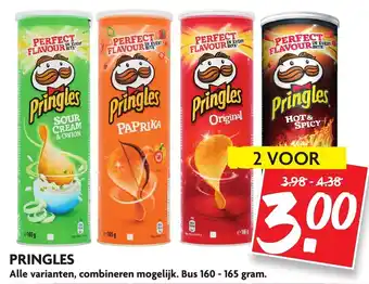 Dekamarkt Pringles 2*160-165g aanbieding