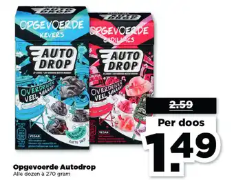 PLUS Opgevoerde autodrop aanbieding