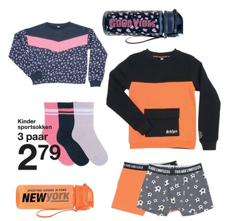 Zeeman Kinder sportsokken aanbieding
