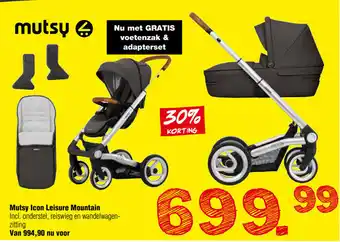 Van Asten BabySuperstore Mutsy Icon Leisure Mountain aanbieding