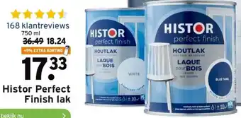 GAMMA Histor Perfect Finish lak 750ml aanbieding