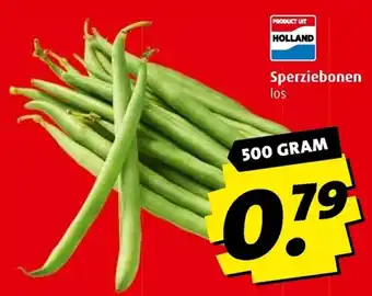 Boni Sperziebonen 500g aanbieding