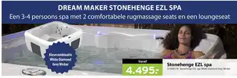 Heuts Dream maker stonehenge ezl spa aanbieding