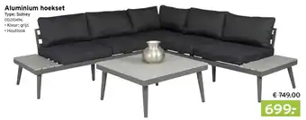 Heuts Aluminium hoekset Type: Sidney aanbieding