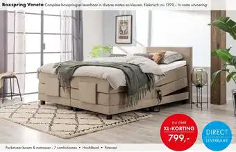 Woonsquare Boxspring veneto aanbieding