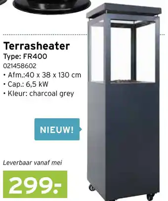 Heuts Terrasheater aanbieding