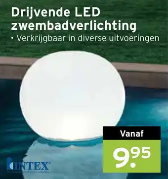 Heuts Drijvende LED zwembadverlichting aanbieding