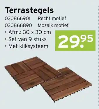 Heuts Terrastegels aanbieding