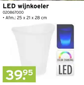 Heuts LED wijnkoeler aanbieding