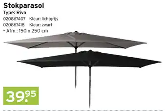 Heuts Stokparasol aanbieding