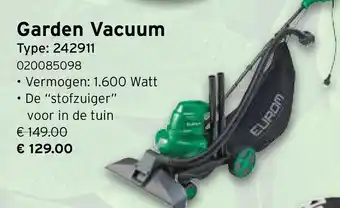 Heuts Garden Vacuum aanbieding