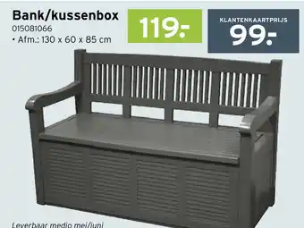 Heuts Bank/kussenbox aanbieding