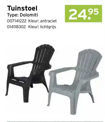 Heuts Tuinstoel Type: Dolomiti aanbieding