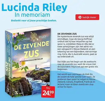 Boekenvoordeel De Zevende Zus aanbieding