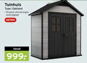 Heuts Tuinhuis Type: Oakland aanbieding