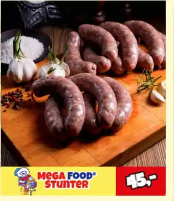 MegaFoodStunter Mega Food Stunter aanbieding