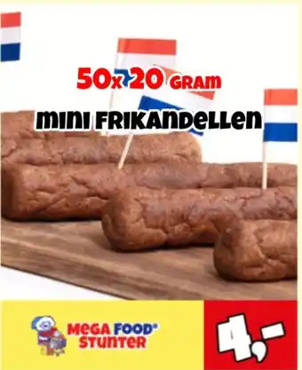 MegaFoodStunter Mini Frikandellen aanbieding