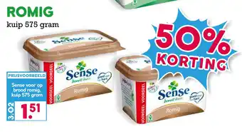 Boon`s Markt Sense voor op brood romig, kuip 575 gram aanbieding