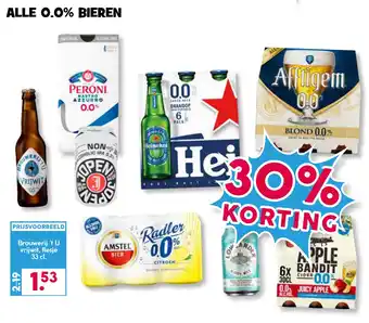 Boon`s Markt Alle 0.0% bieren aanbieding