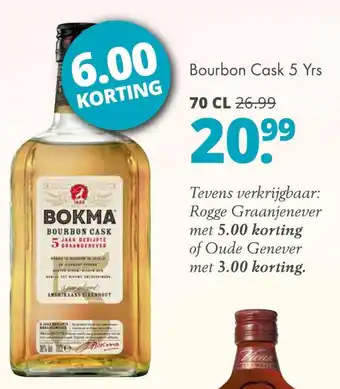 Mitra Bourbon Cask 5 yrs 70 cl aanbieding