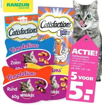 Ranzijn Kattensnacks aanbieding
