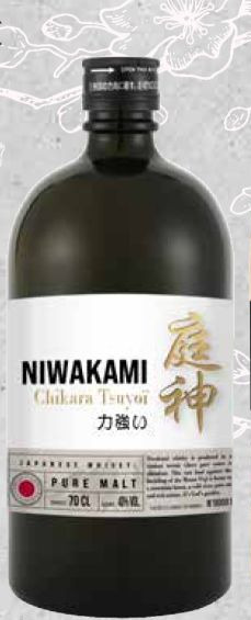 Mitra Niwakami chikara tsuyoi pure malt aanbieding