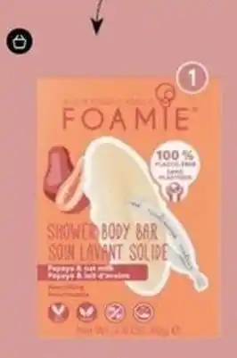 Etos Foamie Shower Body Bar aanbieding