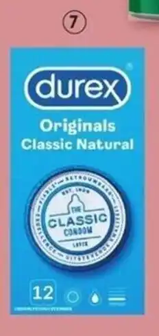 Etos Durex Condooms Originals Classic Natural 12 stuks aanbieding