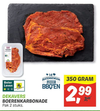 Dekamarkt Dekavers boerenkarbonade aanbieding