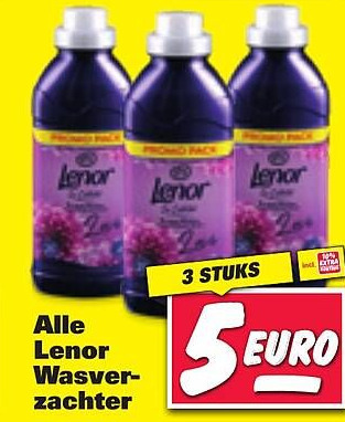 Nettorama Alle lenor wasver zachter aanbieding