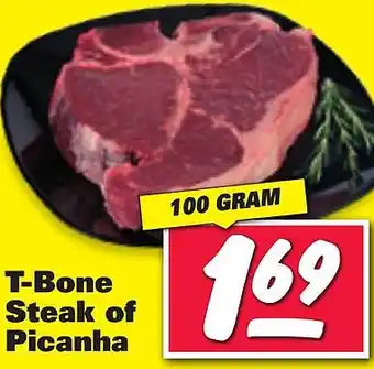 Nettorama T-bone steak of picanha aanbieding