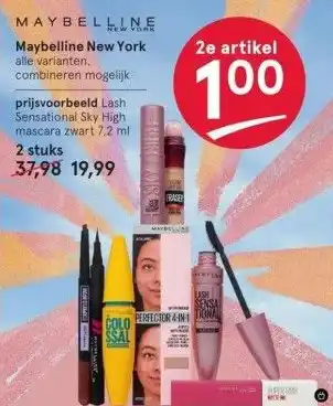 Etos Maybelline new york alle varianten. combineren mogelijk aanbieding