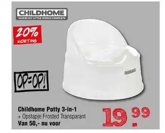 Van Asten BabySuperstore Childhome Potty 3in1 aanbieding