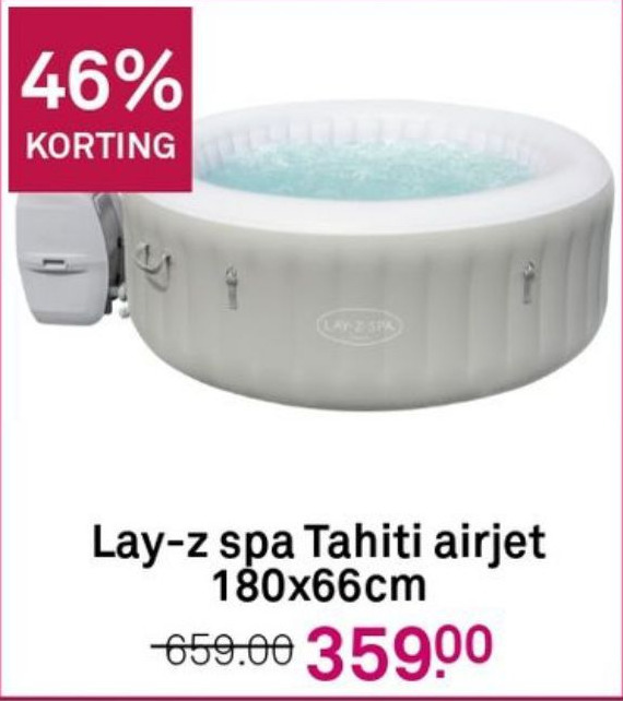 Layz spa tahiti airjet 180x66cm aanbieding bij Karwei — free download
