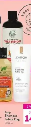 Holland & Barrett Zarqa shampoo aanbieding