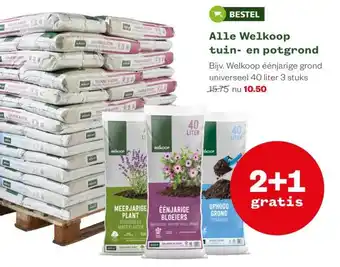 Welkoop Alle welkoop tuin- en potgrond aanbieding