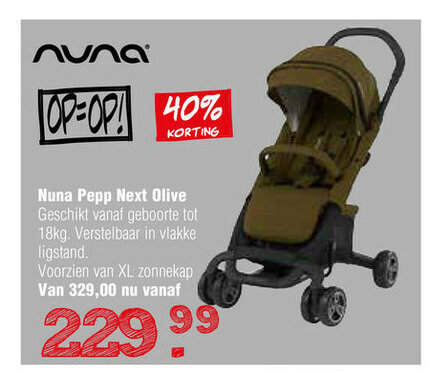nuna pepp next olive