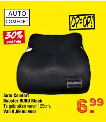 Van Asten BabySuperstore AutoComfort Booster BUBU black aanbieding