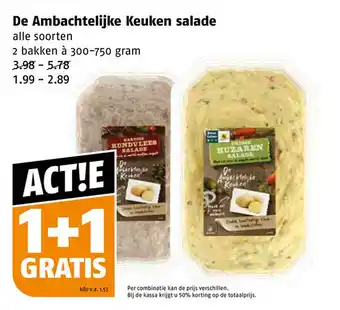 Poiesz De ambachtelijke keuken salade aanbieding