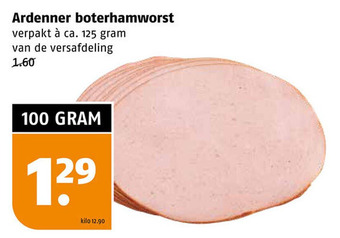 Poiesz Ardenner boterhamworst aanbieding