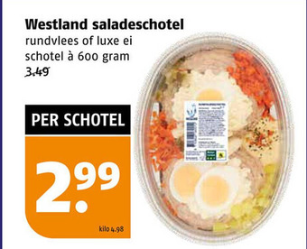 Poiesz Westland saladeschotel aanbieding