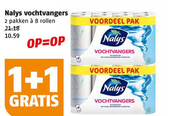 Poiesz Nalys vochtvangers aanbieding